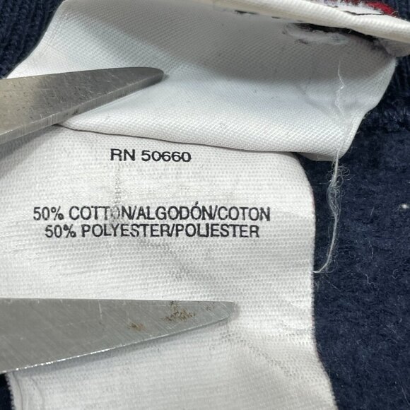 Vtg 90's Mickey & Co Size L Crewneck Sweatshirt Navy Blue Disney‎ Made in USA - Picture 5 of 5